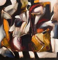 Michael Gemmell, Under the Land, oil on canvas