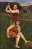 Colin Watson, The Pathway, oil on canvas