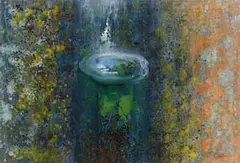 Giant's Causeway - Series No.19 by Richard Kingston, oil on board, offered Apr 2017
