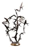 Colm J. Brennan, Flight of Swallows, unique bronze