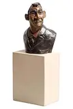 Graham Knuttel, Mannix, bronze on stone base - number 8 from an edition of 12