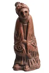 Markey Robinson, Shawlie Woman, bronze