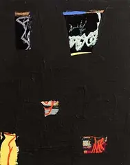 Brian Gormley American, Origin, 2004, acrylic on wood panel