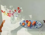 Carey Clarke, Still Life - Fruit & Flowers