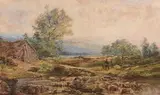 Trout Stream, Co. Sligo by John Faulkner, watercolour, offered Mar 2017