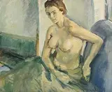Ronald Ossory Dunlop, Seated Nude