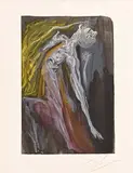 Salvador Dali Spanish, Hell - from La Divine Comedie Series