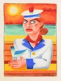 Bird in the Hand by Graham Knuttel, pastel on paper, offered Mar 2017