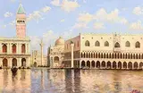 Yuri Studeniken Russian, Venetian Midday - Doges Palace, oil on canvas