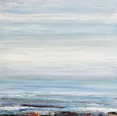 Ian Humphreys British, When Will We Be Back?, oil on board
