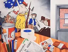 My Studio by Robert Ballagh, 1969, limited edition giclee print signed & numbered 33/75, sold Mar 2017
