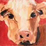 Deborah Donnelly, Daisy, oil on canvas