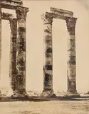 Frédéric Boissonnas Swiss, T. of Olympian Zeus, silver gelatin print
