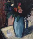 Peter Collis, Blue Jug, oil on canvas