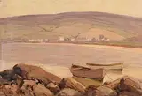 Cushendun by James Humbert Craig, oil on board, offered Jan 2017