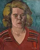 Nano Reid, Portrait of a Lady, oil on canvas