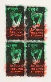 Neil Shawcross, Irish Stamps, oil on paper