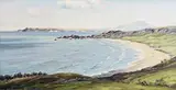 White Park Bay, Co. Antrim by Charles McAuley, oil on canvas, sold Jan 2017