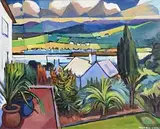 Michael O'Neill, Donegal Landscape, oil on canvas