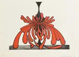 Micheal Farrell, Presse Series, etching, signed & numbered 28/50