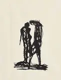 Edward Delaney, The Samson Riddle, 1972, limited edition screenprint signed & numbered 24/75