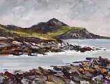 Michael Hanrahan, Dooega, Achill, Co. Mayo, oil on board
