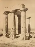Frédéric Boissonnas Swiss, Corinth - T of Apollo, vintage gelatin silver print