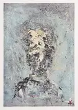 John Kingerlee, Head, limited edition giclee print signed & numbered 1/10