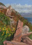 Damaris Lysaght, Minard, Co Kerry, oil on canvas board