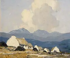 Paul Henry, In the Western Mountains (c.1934-9), oil on board