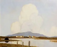 Paul Henry, Evening in Achill (1930-8), oil on board