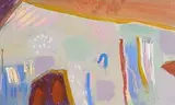 Inscape, A Memory by Tony O'Malley, 1987, oil on board, sold Dec 2016