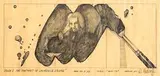 Robert Ballagh, Study for Portrait of Laurence Sterne, 1975, pencil drawing on paper