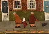 Gary Bunt British, Good Morning Doris, 2007, oil on canvas