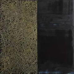 P18.06 by Charles Tyrrell, 2006, oil on aluminium, sold Dec 2016