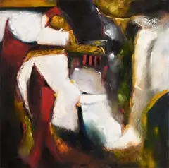 Michael Gemmell, Under the Island, oil on canvas
