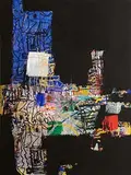 Brian Gormley American, Target, 2004, acrylic & silkscreen on canvas