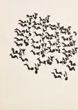 Chariots (Tain) by Louis le Brocquy, 1969, limited edition lithograph signed & numbered 15/70, sold Sep 2016