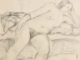 Larry Rivers, Reclining Female Nude