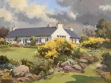 Mum's House by Maurice Canning Wilks, oil on canvas, sold Sep 2016