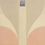 Patrick Scott, Fontana II, Tempera with Palladium Leaf (unique)