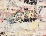 Rocks & Water, Kilcatherine by John Kingerlee, oil on board, sold Sep 2016