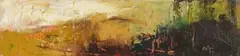 Yellow Earth by Margaret Egan, acrylic on linen, sold Sep 2016