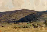 Figures Making Hay, Glendun, near Cushendun by James Humbert Craig, oil on panel, sold Apr 2016