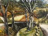 Donald Teskey, Wooded Landscape