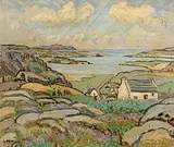 Bunbeg, Co. Donegal by Letitia Marion Hamilton, c.1949, oil on canvas, sold Apr 2016
