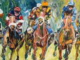 Liam O'Neill, Turning for Home, oil on canvas