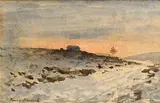 Percy French, Winter Landscape