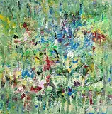 Michael Flatley, Colorado Springs, acrylic on marley