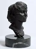 Frederick Edward McWilliams, Olga Davenport, 1959, bronze on polished marble base, number 1 from an edition of 3
